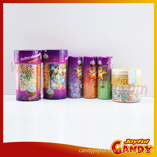 Assorted color Cake Sprinkles for cake decoration